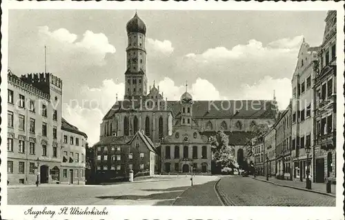 Augsburg St. Ulrichskirche Kat. Augsburg