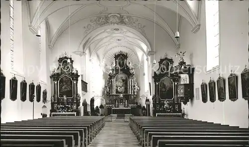 Soeflingen Kirche St. Maria innen Kat. Ulm