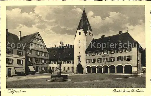 Weissenhorn Rathaus Kat. Weissenhorn