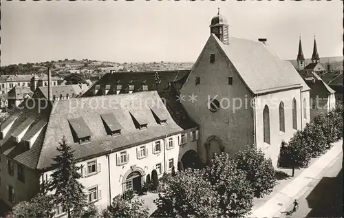 Kenzingen Krankenhaus mit Kirche Kat. Kenzingen