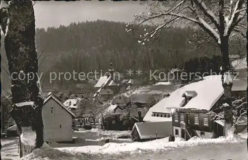 Todtmoos im Schnee Kat. Todtmoos