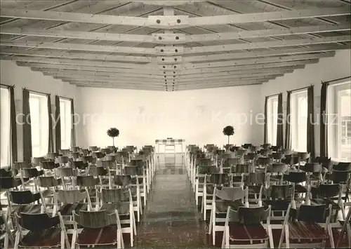 Steingaden Oberbayern Landvolkshochschule Dr. Georg Heim Wies Sitzungssaal Kat. Steingaden