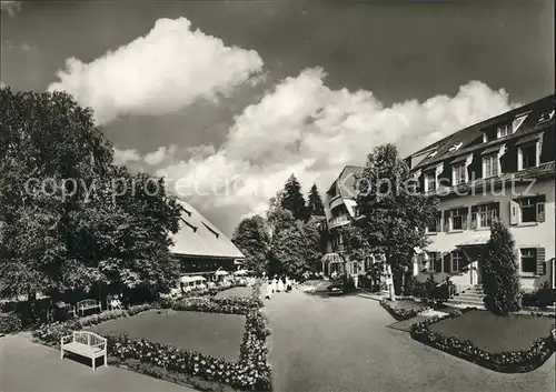 Hinterzarten Parkhotel Adler im Sommer Kat. Hinterzarten