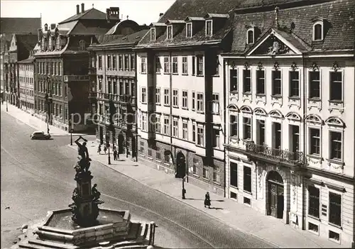 Augsburg Maximilianstrasse mit Herkulesbrunnen Schaezlerpalais Kat. Augsburg
