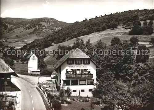 Neuenweg Gasthaus Pension Belchenstueble Kat. Neuenweg