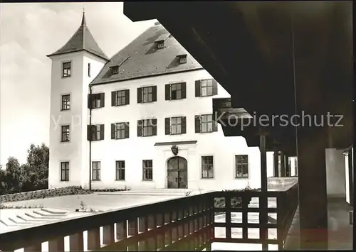 Guenzburg Schloss Reisenburg Institut fuer Wissenschaftliche Zusammenarbeit Kat. Guenzburg