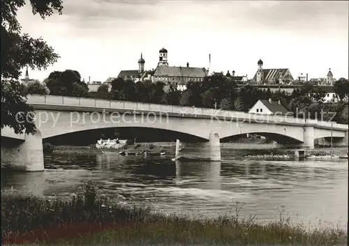 Dillingen Donau Donaubruecke Kat. Dillingen a.d.Donau