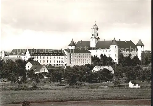 Hoechstaedt Donau Krankenhaus und Schloss Kat. Hoechstaedt a.d.Donau
