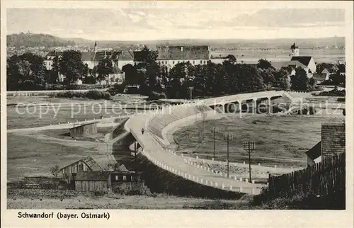 Schwandorf Bayern Bruecke Kat. Schwandorf