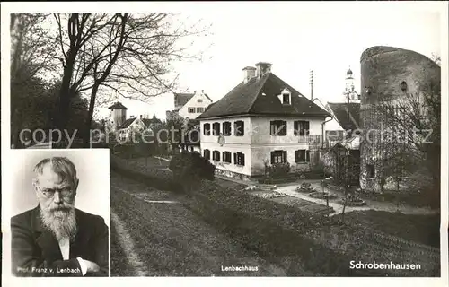 Schrobenhausen Lenbach Haus und Portrait Kat. Schrobenhausen