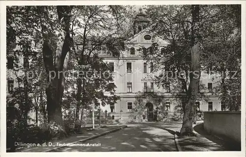 Dillingen Donau Taubstummenanstalt Kat. Dillingen a.d.Donau