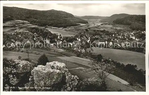 Vorra Pegnitz Gasthaus Pension Goldene Krone Kat. Vorra