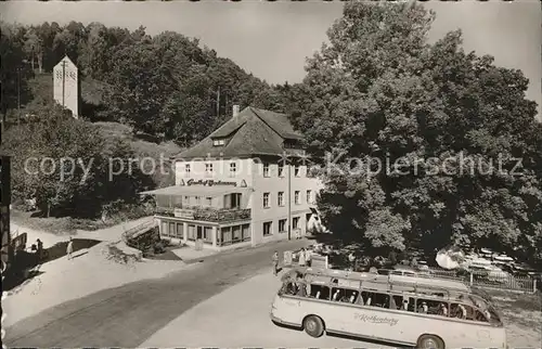 Rupprechtstegen Gasthaus zur fraenkischen Schweiz Bus Kat. Hartenstein