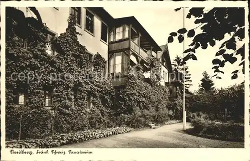 Fraenkische Schweiz Sanatorium Kat. Pottenstein