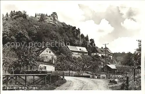 Veilbronn Gasthof zum Leidingshofertal Josef Lahner Kat. Heiligenstadt i.OFr.