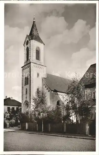 Feuchtwangen Katholische Kirche Kat. Feuchtwangen