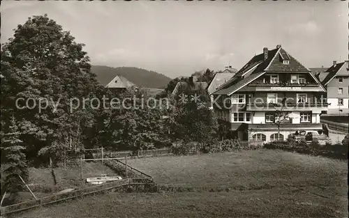 Hinterzarten Gasthaus Berne Kat. Hinterzarten