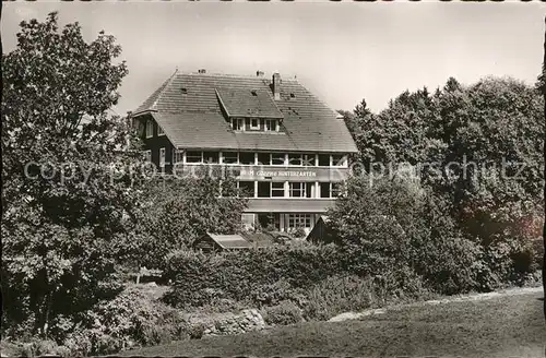 Hinterzarten Gasthaus Berne Kat. Hinterzarten