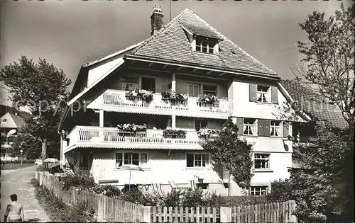 Hinterzarten Fremdenheim Laule Kat. Hinterzarten