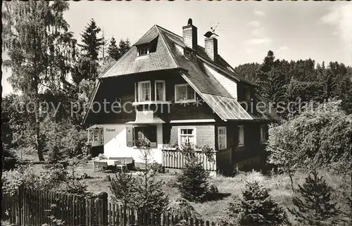 Hinterzarten Haus Fichtenhof Kat. Hinterzarten