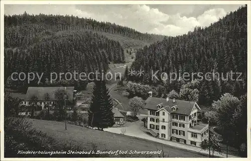 Bonndorf Schwarzwald Kindererholungsheim Steinabad Kat. Bonndorf