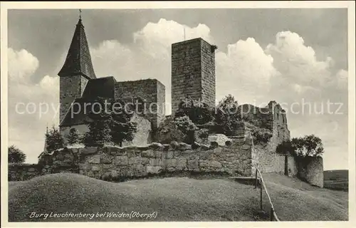 Weiden Oberpfalz Burg Leuchtenberg Kat. Weiden i.d.OPf.