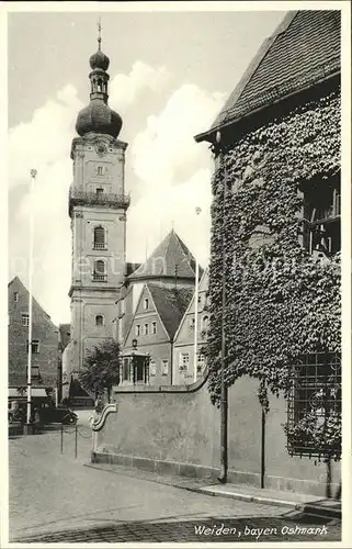 Weiden Oberpfalz Kirchenpartie Kat. Weiden i.d.OPf.