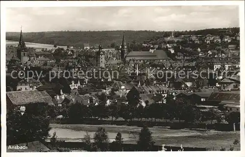 Ansbach Mittelfranken  Kat. Ansbach