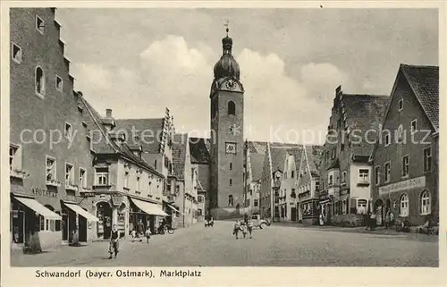 Schwandorf Marktplatz Kat. Schwandorf