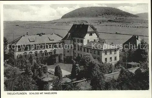 Treuchtlingen Schloss mit Nagelberg Kat. Treuchtlingen