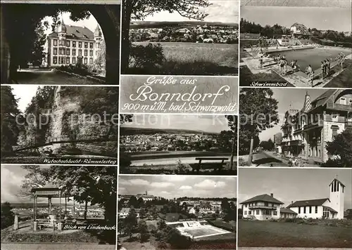 Bonndorf Schwarzwald Gasthaus Pension Steinasaege Ansichten Kat. Bonndorf