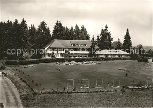 Bonndorf Schwarzwald Kinderkurheim Luginsland Kat. Bonndorf