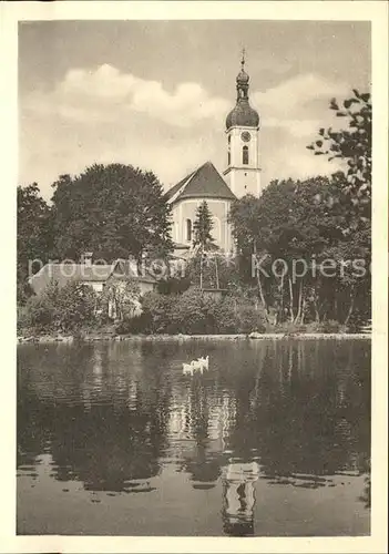 Koetzting Pfarrkirche See Kat. Bad Koetzting