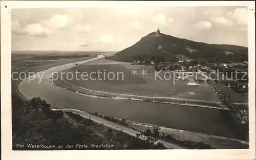 Porta Westfalica Weserbogen  Kat. Porta Westfalica