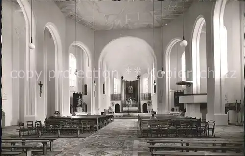 Schwandorf Bergkirche Inneres Kat. Schwandorf