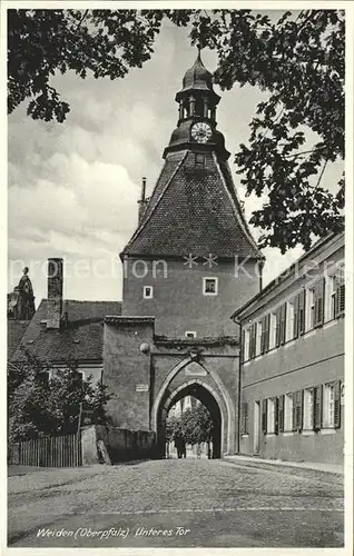 Weiden Oberpfalz Unteres Tor Kat. Weiden i.d.OPf.