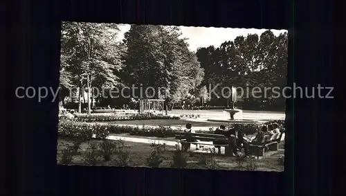 Weiden Oberpfalz Max Reger Anlage Springbrunnen Kat. Weiden i.d.OPf.