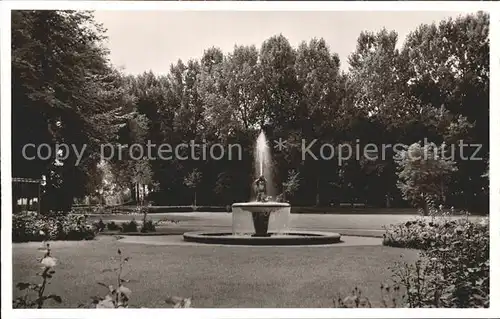 Weiden Oberpfalz Max Reger Anlage Springbrunnen Kat. Weiden i.d.OPf.