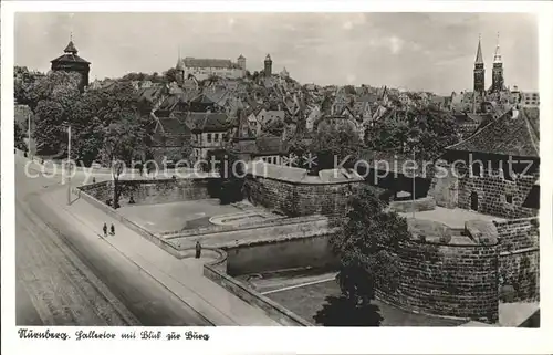 Nuernberg Hallentor Burg Kat. Nuernberg