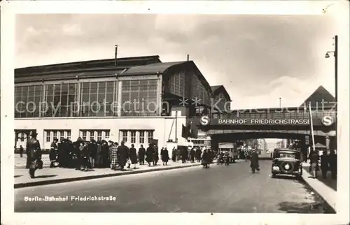 Berlin Bahnhof Friedrichstrasse Kat. Berlin