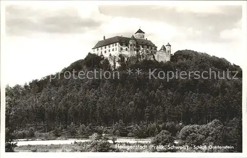 Heiligenstadt Oberfranken Schloss Greifenstein Kat. Heiligenstadt i.OFr.