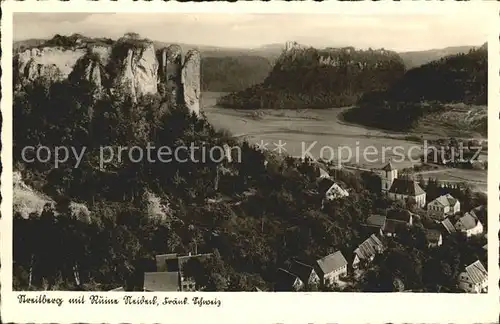 Streitberg Oberfranken Ruine Gasthof Schuetz  Kat. Wiesenttal