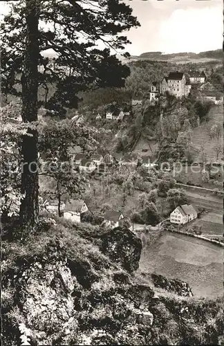 Egloffstein Pfarrfelsen Kat. Egloffstein