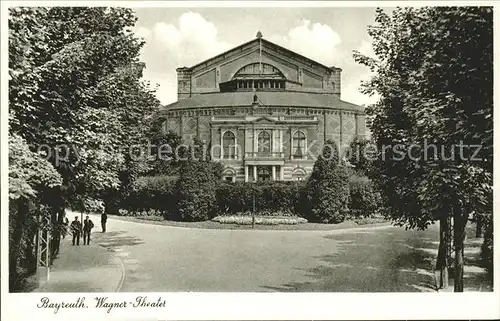 Bayreuth Wagner Theater Kat. Bayreuth