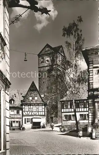 Kronach Oberfranken Stadtturm Kat. Kronach