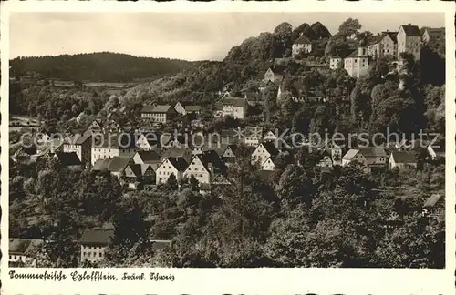 Egloffstein Stadtansicht  Kat. Egloffstein