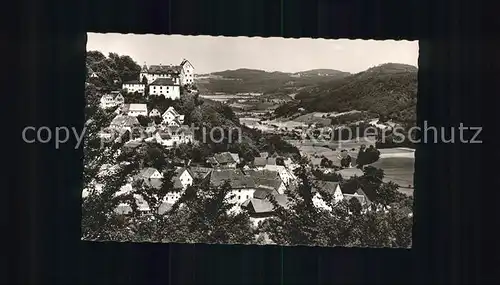 Egloffstein Burg Stadtansicht Kat. Egloffstein