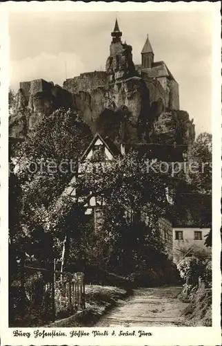 Rupprechtstegen Burg Hohenstein Kat. Hartenstein