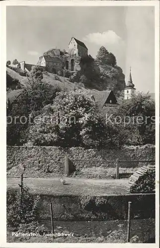 Pottenstein Oberfranken Schloss Kirche / Pottenstein /Bayreuth LKR