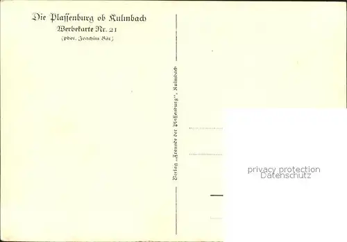Kulmbach Blassenburg  Kat. Kulmbach